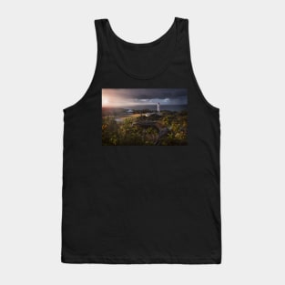 Beautiful Morning Light Over Landscape Tank Top